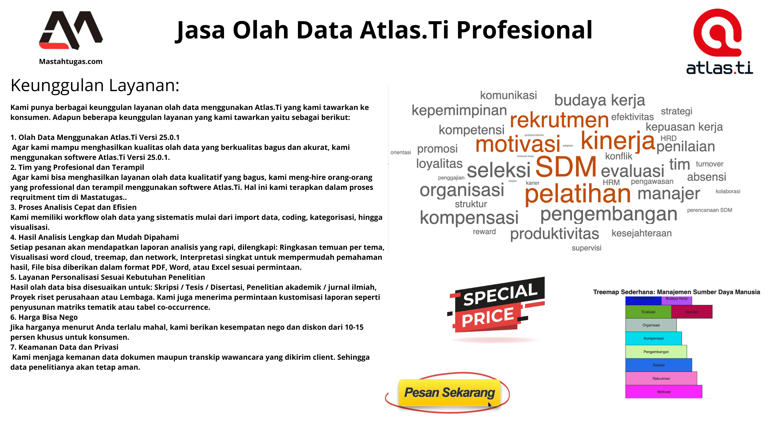 Jasa Olah Data Atlas.Ti Profesional