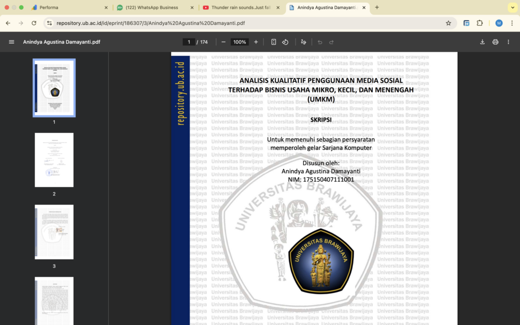 Contoh Penelitian Data Kualitatif