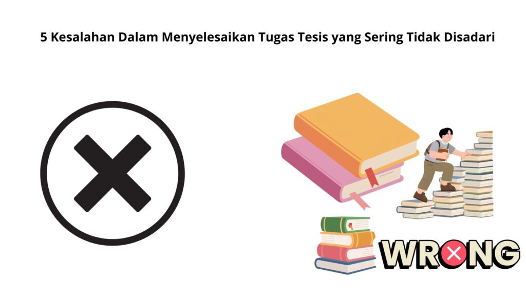 5 Kesalahan Dalam Menyelesaikan Tugas Tesis yang Sering Tidak Disadari