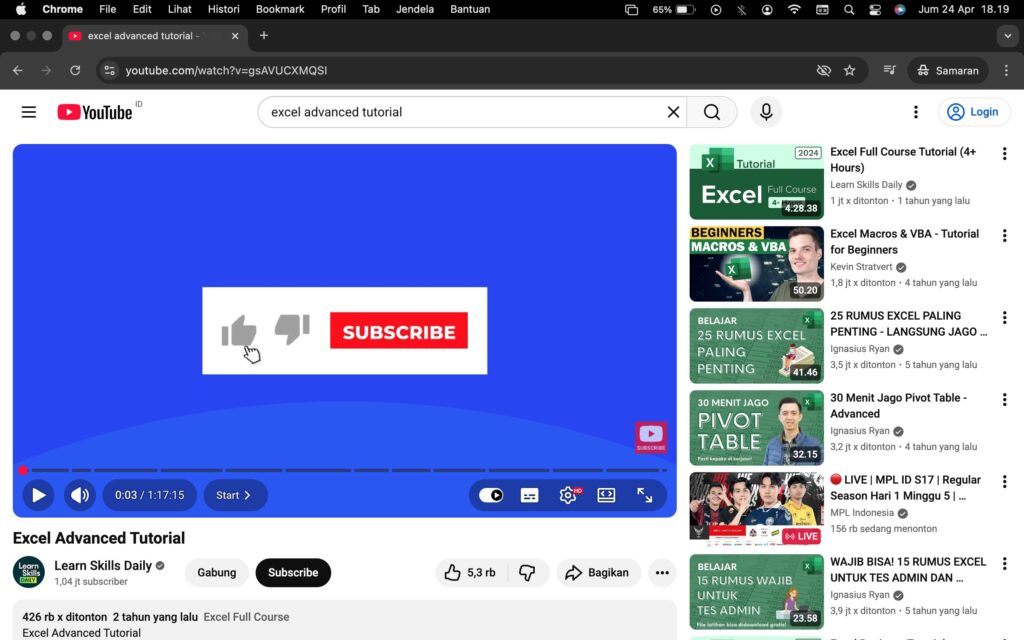 chanel Youtube Learn Skills Daily