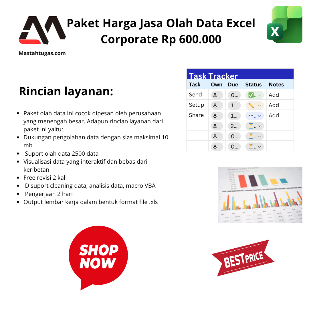 Paket Jasa Olah Data Excel