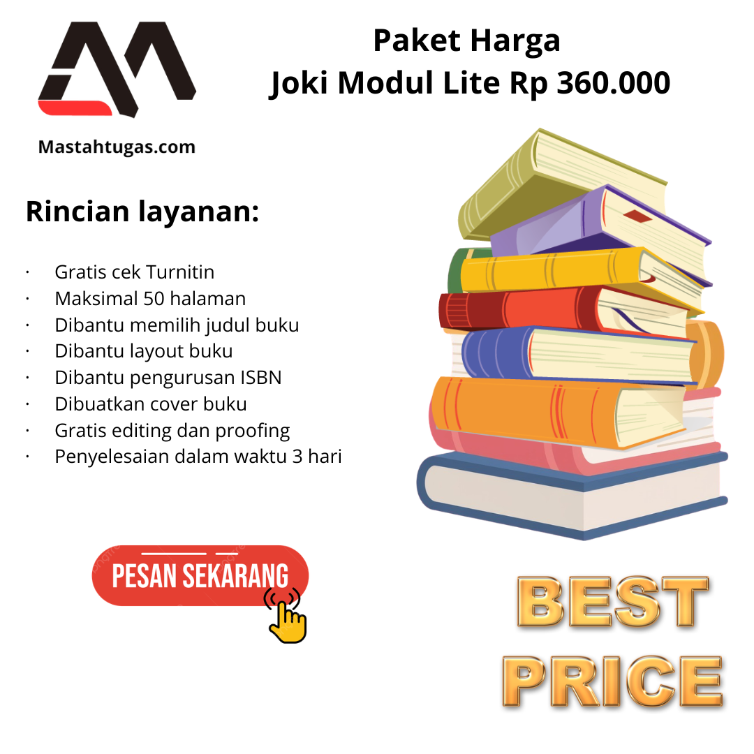 Paket Harga Joki Modul Lite Rp 360.000