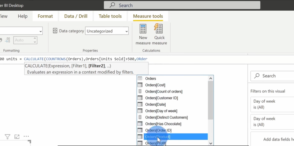 Menggunakan Fungsi Dax di Power BI