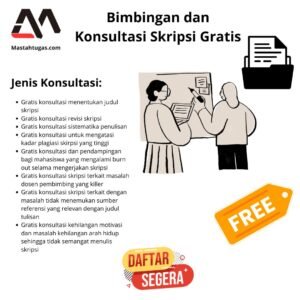 Bimbingan dan Konsultasi Skripsi Gratis