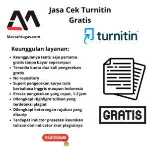 Jasa Cek Turnitin Gratis
