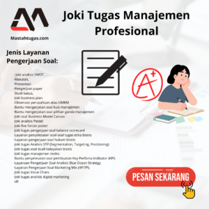 Joki Tugas Manajemen Profesional