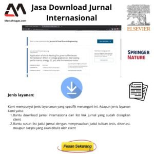 Jasa Download Jurnal Internasional