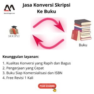 Jasa Konversi Skripsi Ke Buku