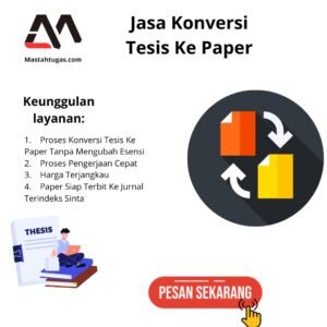 Jasa Konversi Tesis Ke Paper
