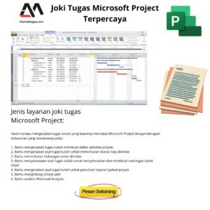 Joki Tugas Microsoft Project Terpercaya