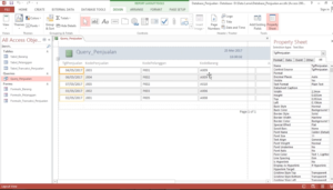 Portofolio Membuat Database Penjualan dengan Microsft Acces