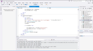 Portofolio visual studio code coding membuat program kasir sederhana