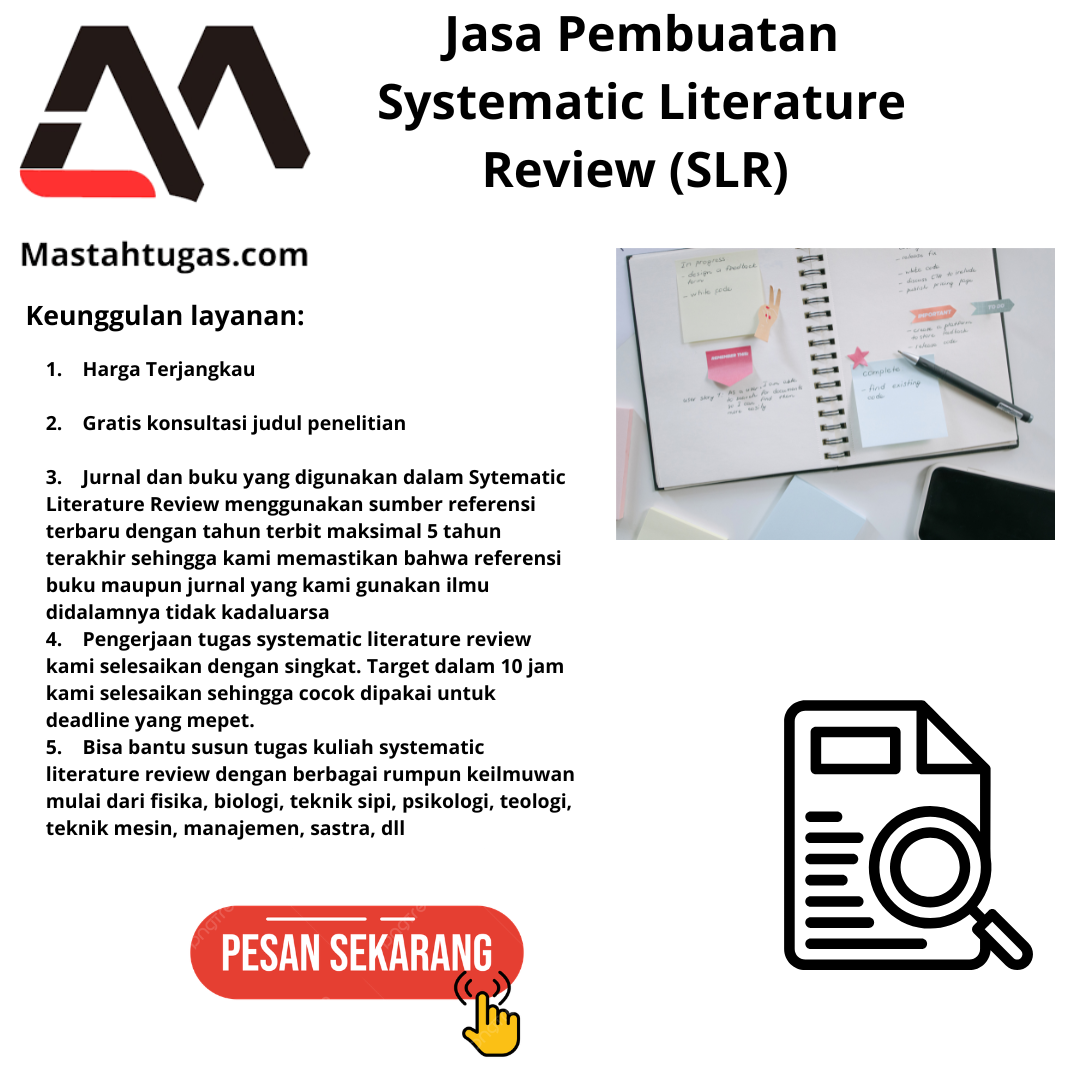 Jasa Pembuatan Systematic Literature Review (SLR)
